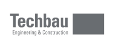 logo techbau engineering and construction